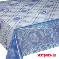 frosting waterproof printed pvc table cloth